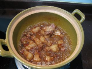 金黄肉粒的做法步骤：3