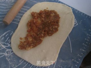 肉糜卷的做法步骤：3