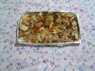 蚝油铁板杏鲍菇的做法步骤：12