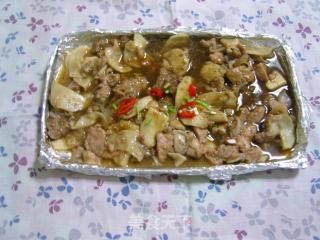 蚝油铁板杏鲍菇的做法步骤：13