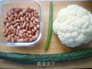 三色菜花的做法步骤：1