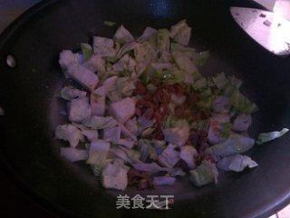 包菜炒面的做法步骤：8