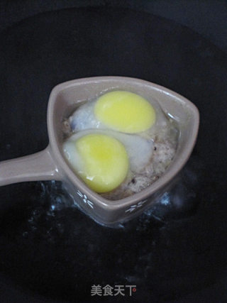 鹌鹑蛋蒸肉饼的做法步骤：9
