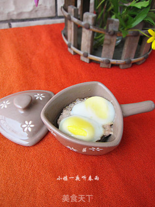 鹌鹑蛋蒸肉饼的做法步骤：10