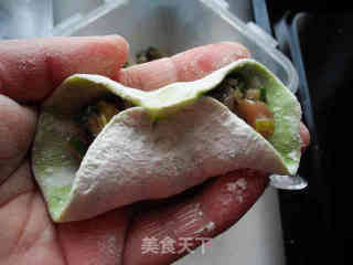 翡翠水饺的做法步骤：14