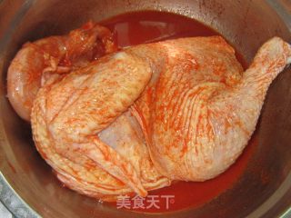 新奥尔良烤鸡的做法步骤：2