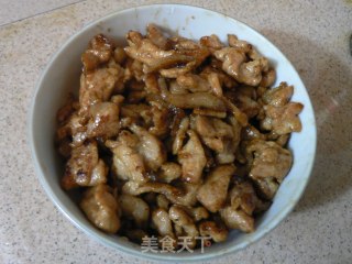 青椒肉丝的做法步骤：10