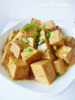 【简单快速的下饭菜】 红烧豆腐的做法步骤：12