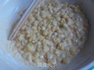 玉米饼的做法步骤：4