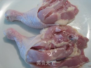 低脂薄皮炸鸡腿的做法步骤：6