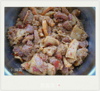 粉蒸肉的做法步骤：6