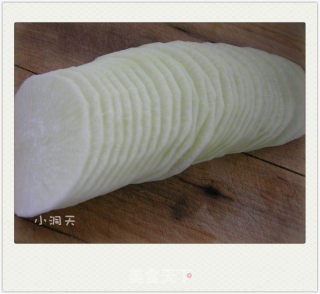 粉蒸萝卜的做法步骤：1