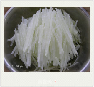 粉蒸萝卜的做法步骤：2