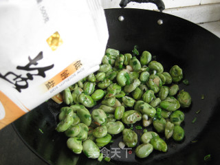 葱香蚕豆的做法步骤：7