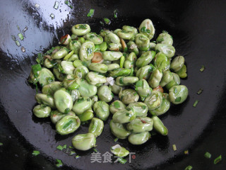 葱香蚕豆的做法步骤：8