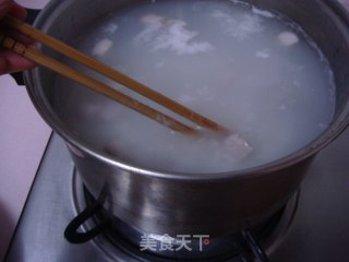 皮蛋廋肉粥的做法步骤：6
