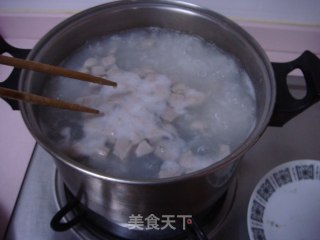 皮蛋廋肉粥的做法步骤：7