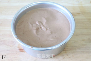 可可戚风蛋糕的做法步骤：8