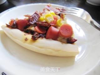 鸡肉火腿披萨的做法步骤：12