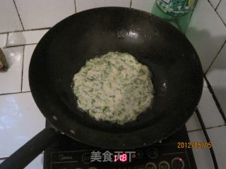 韭菜煎饼的做法步骤：8