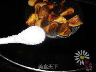 杏鲍菇炒素鸡的做法步骤：9