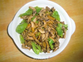 辣炒鸡腿菇的做法步骤：15