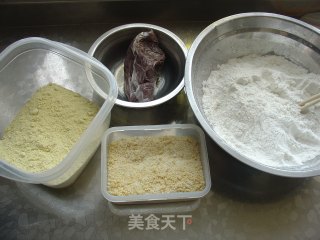 （原创）驴打滚凉糕嘻嘻嘻成功！的做法步骤：1
