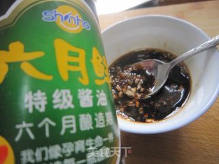 两样面蒸槐花的做法步骤：8