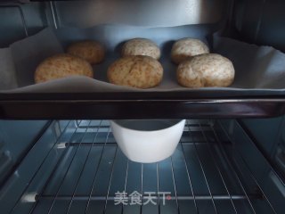 全麦面包的做法步骤：9