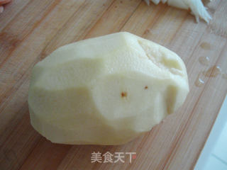 土豆丝煎饼的做法步骤：1