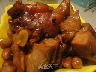 招牌猪手煲的做法步骤：4