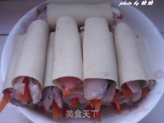 清蒸草鱼卷的做法步骤：7