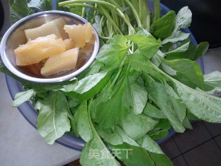 初夏的味道--腊汁苋菜馍的做法步骤：1