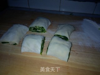 初夏的味道--腊汁苋菜馍的做法步骤：9