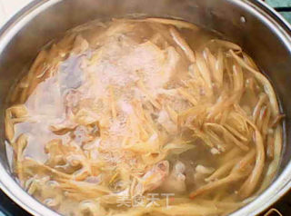 黄花菜肉片汤的做法步骤：11