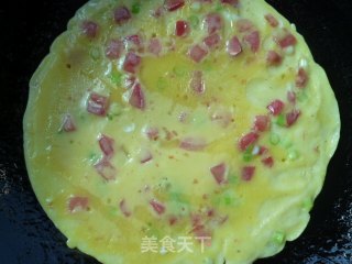 西红柿鸡蛋饼的做法步骤：8