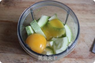 西葫芦蔬菜蛋饼的做法步骤：4