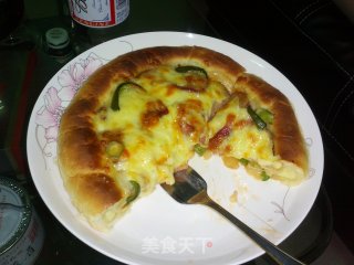芝心披萨的做法步骤：7