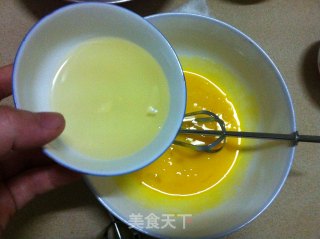 粘米粉戚风蛋糕的做法步骤：2