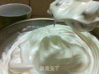 粘米粉戚风蛋糕的做法步骤：7