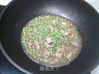 豌豆炒肉丝的做法步骤：5