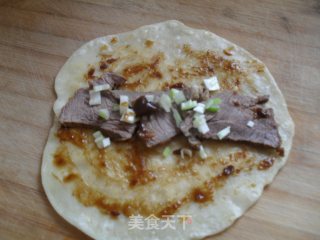 杂粮豆浆+卷肉饼的做法步骤：4
