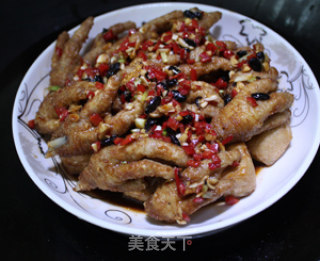 美容蒸菜===豉汁蒸凤爪的做法步骤：6