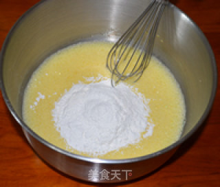 椰粉戚风蛋糕的做法步骤：3