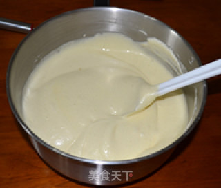 椰粉戚风蛋糕的做法步骤：9