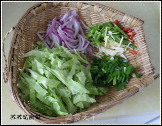东北肉丝炒面的做法步骤：3