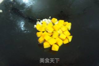 南瓜烧冻豆腐的做法步骤：3