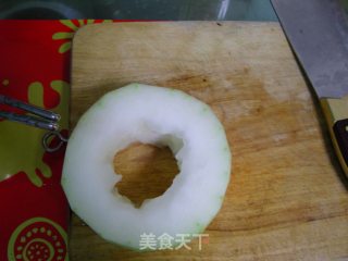 腊肉丝冬瓜汤的做法步骤：1
