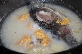 韭菜鲫鱼汤的做法步骤：4