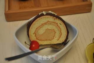 把经典卷起来：“歌剧院”蛋糕卷的做法步骤：30